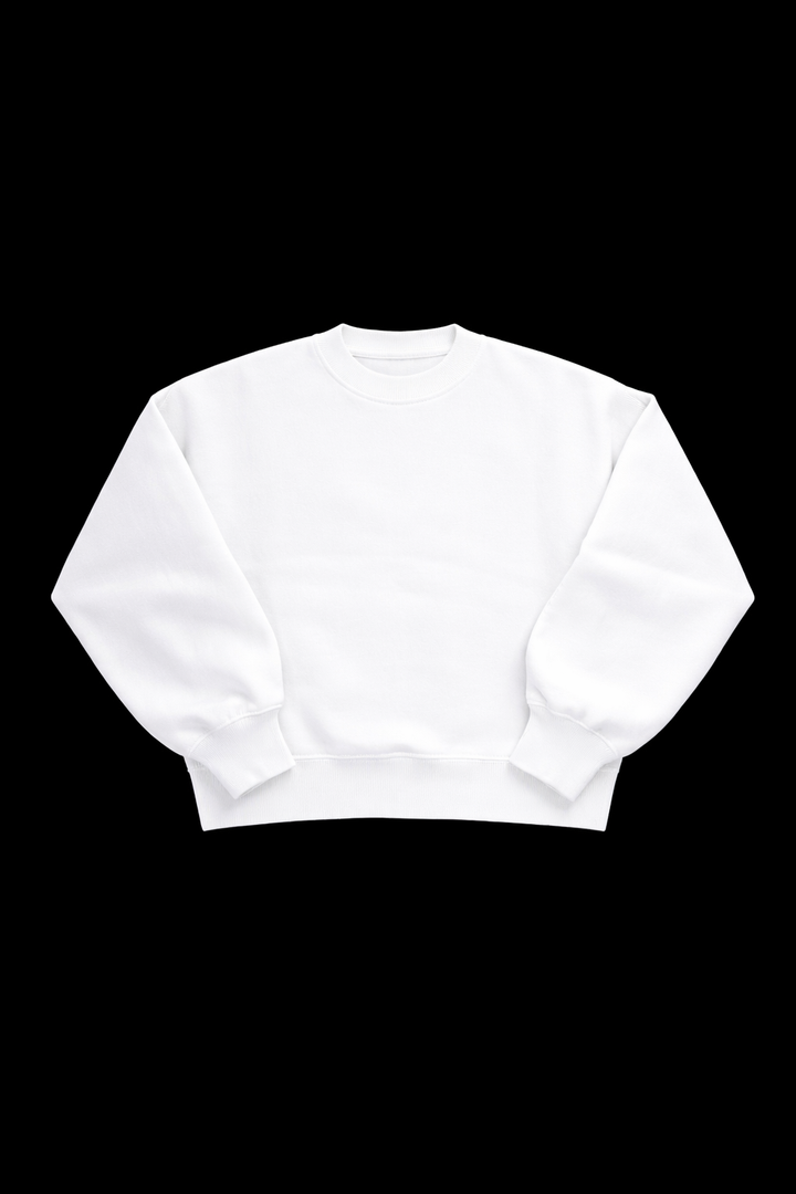 White base sweater
