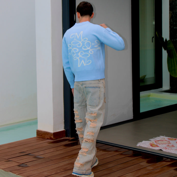 M Knit — Sky Blue