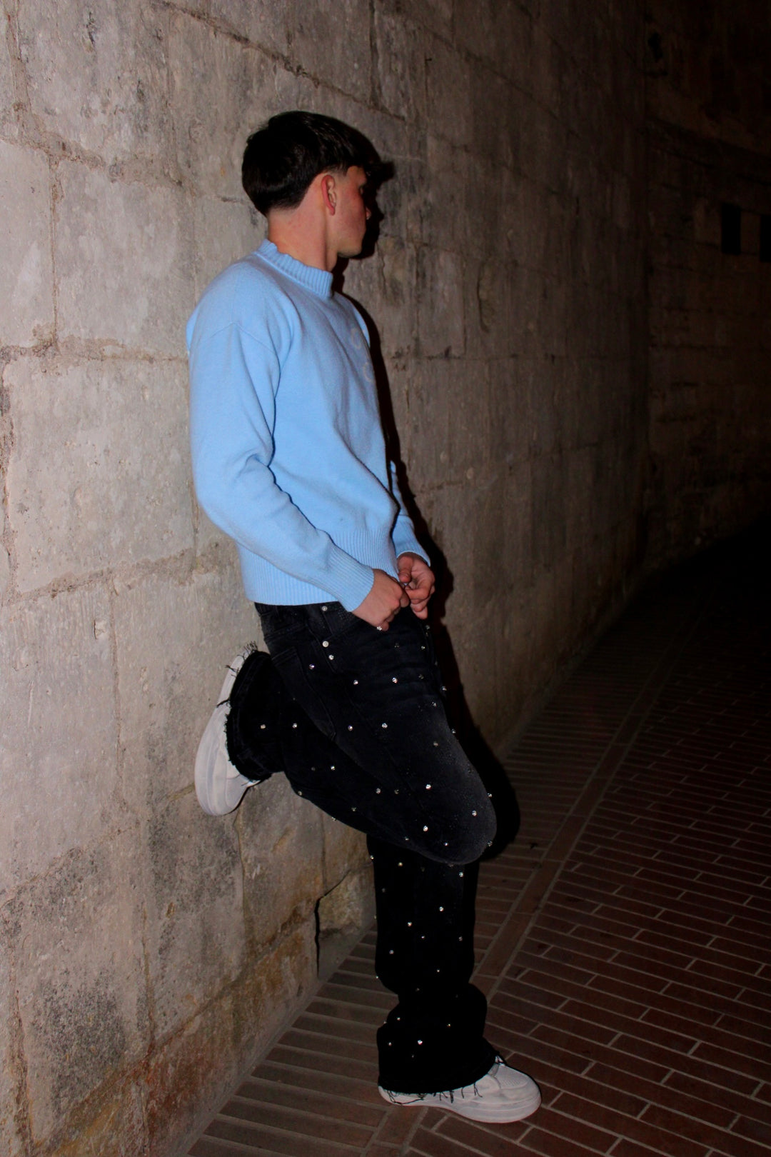 M Knit — Sky Blu