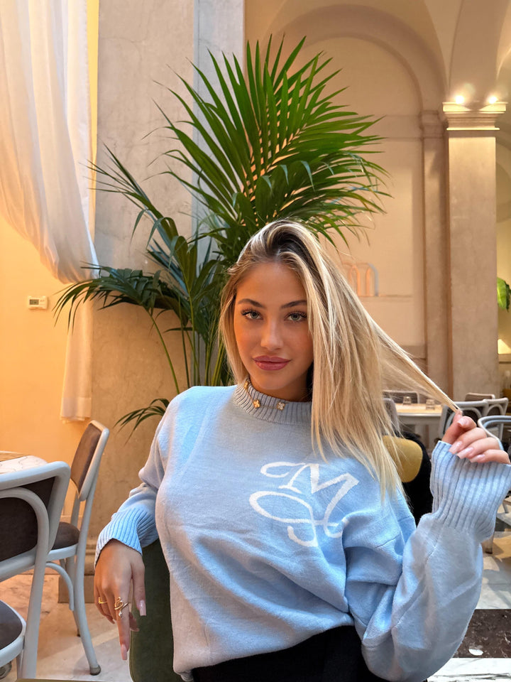 M Knit — Sky Blu