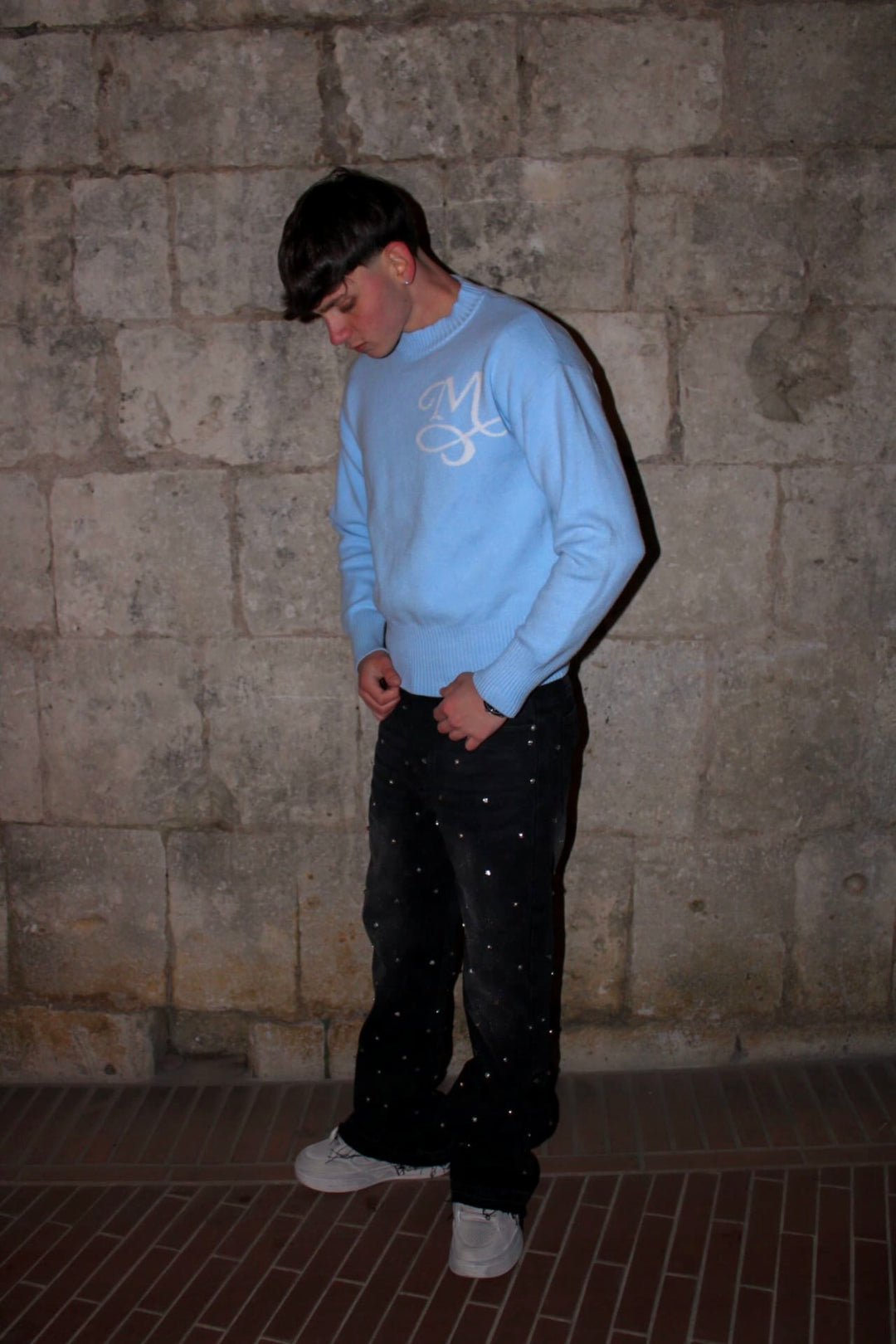 M Knit — Sky Blu