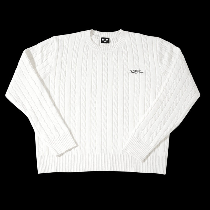 HERITAGE KNIT-WHITE