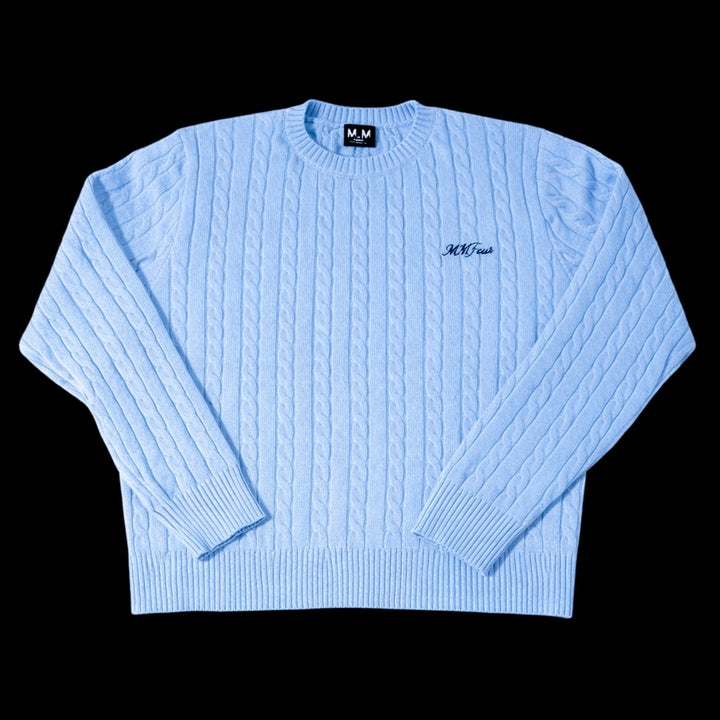 HERITAGE KNIT-BLUE